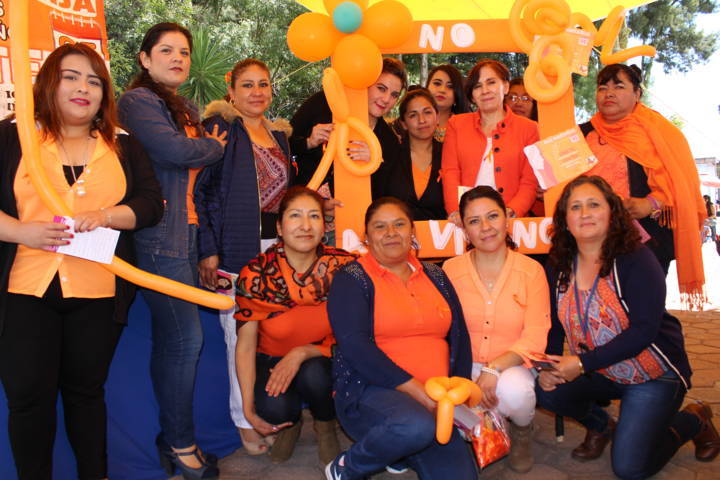Se conmemoro el día internacional de la eliminación de la violencia contra mujeres y niñas en Tetla de la Solidaridad