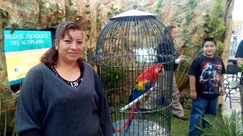 Exhibe Zoológico del Altiplano colección faunística en la Feria de Tlaxcala 2017