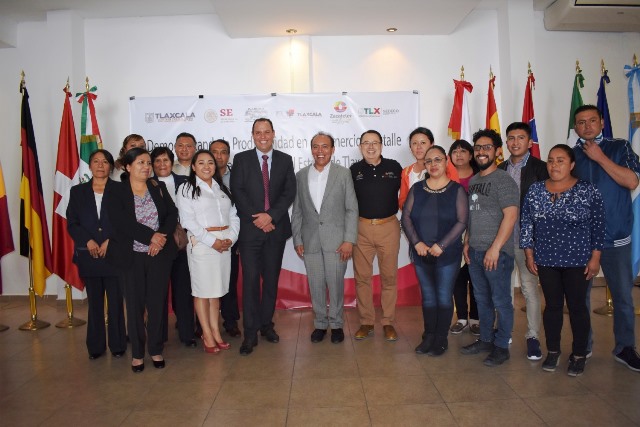 Comienza en SEDECO, capacitación para Tienditas de Zacatelco