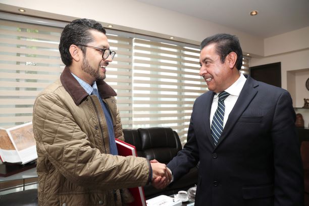 Se reúne Florentino Domínguez con Coordinador General de Delegaciones Federales de la SEP