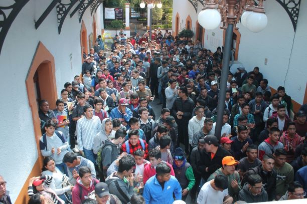 Llevan a cabo Sorteo del Servicio Militar en la capital