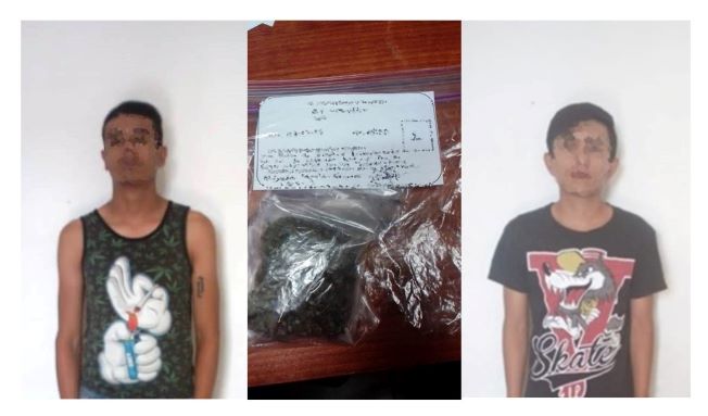 La SSC aseguró a dupla de presuntos delincuentes portaban marihuana