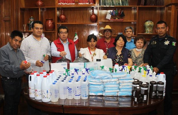 Inicia en la capital distribución de insumos para prevenir contagios de Covid-19