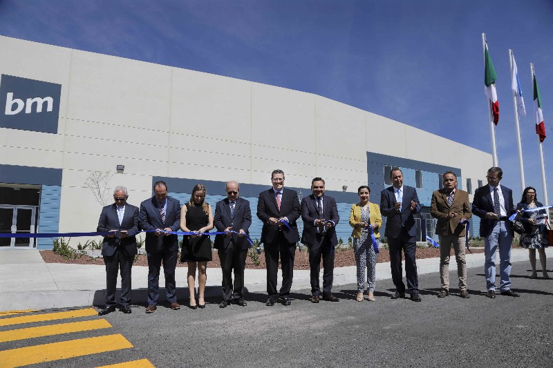 Marco Mena inaugura Industrias BM de México, generará 350 nuevos empleos