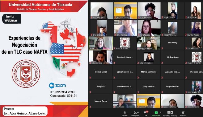 Disertaron en la UATx acerca de negociaciones comerciales internacionales