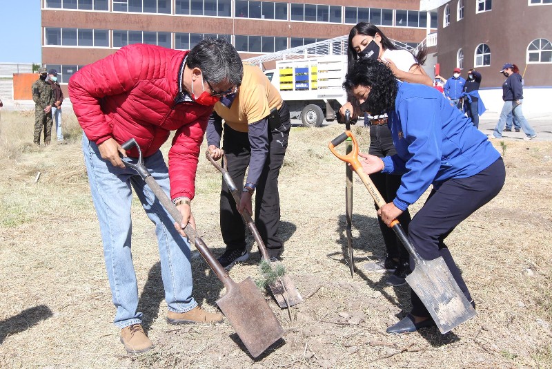 Fomenta SEFOA reforestación en instituciones educativas