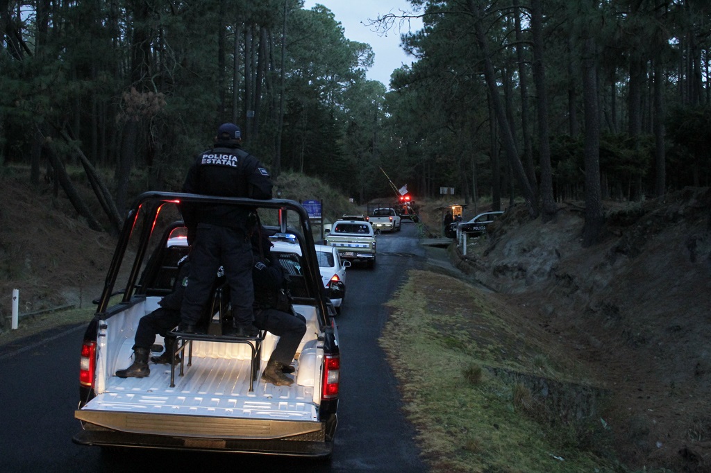 Autoridades estatales y federales realizan primer operativo interinstitucional en La Malinche