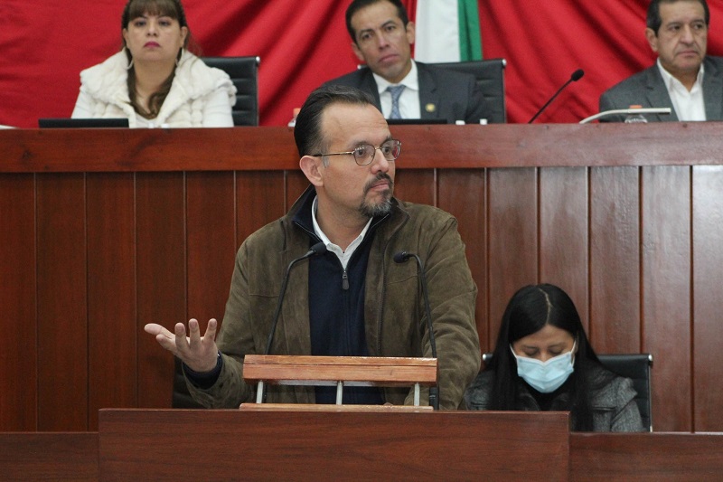 Ideológica y política la decisión de crear el Instituto Tlaxcalteca para devolverle al pueblo lo robado: Juan Manuel Cambrón