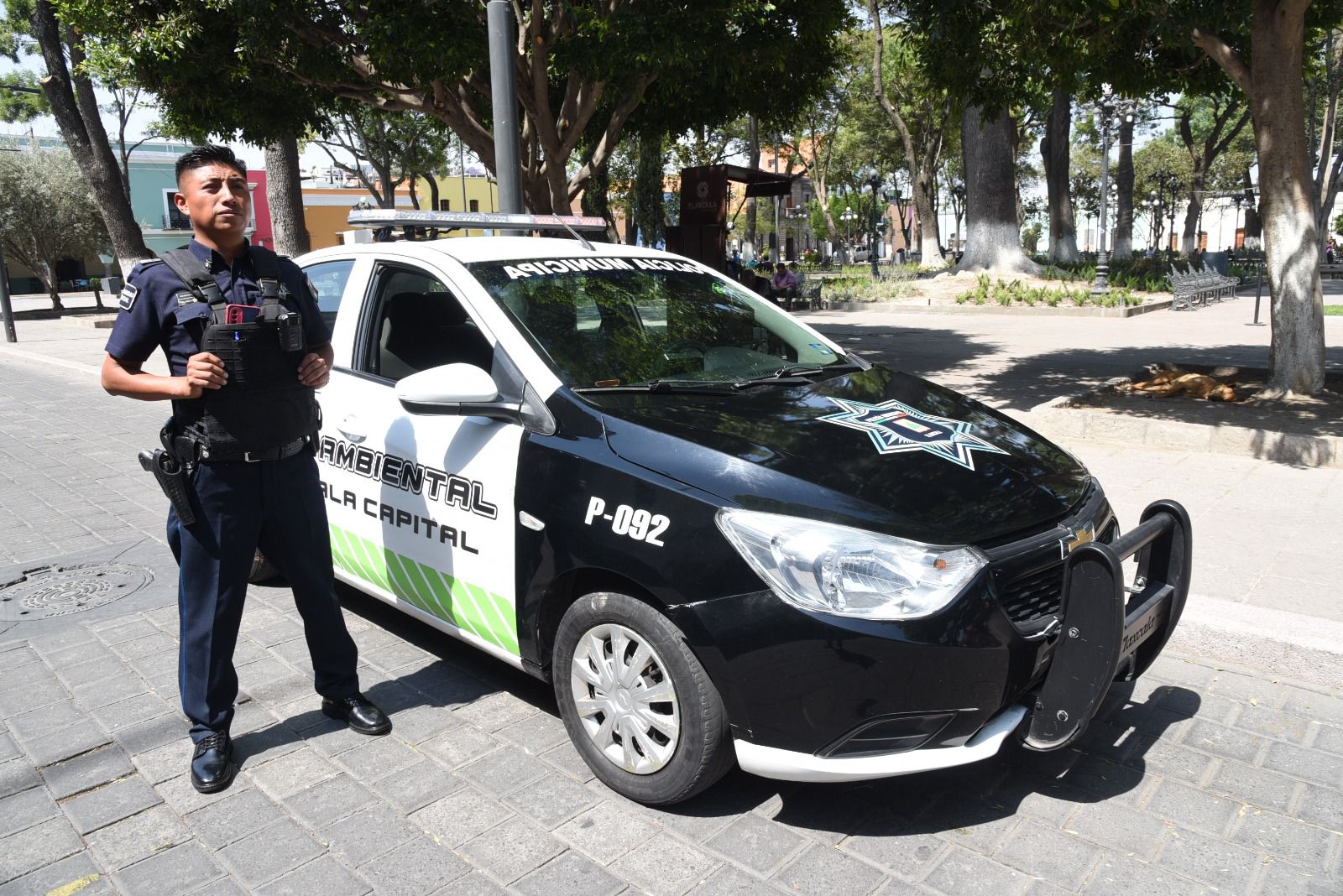Fortalece seguridad para la población el Gobierno de la Ciudad de Tlaxcala