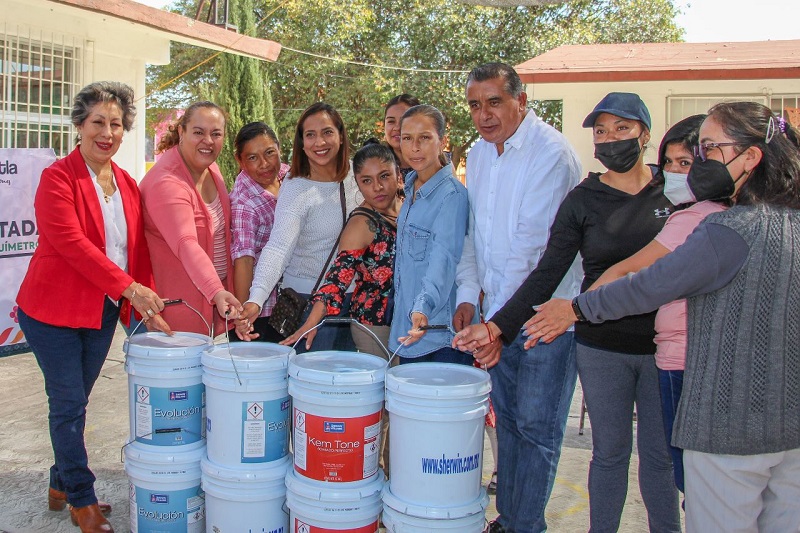 Apoyamos la educación de las y los huamantlecos como nunca antes: Karla Menéndez Cedillo