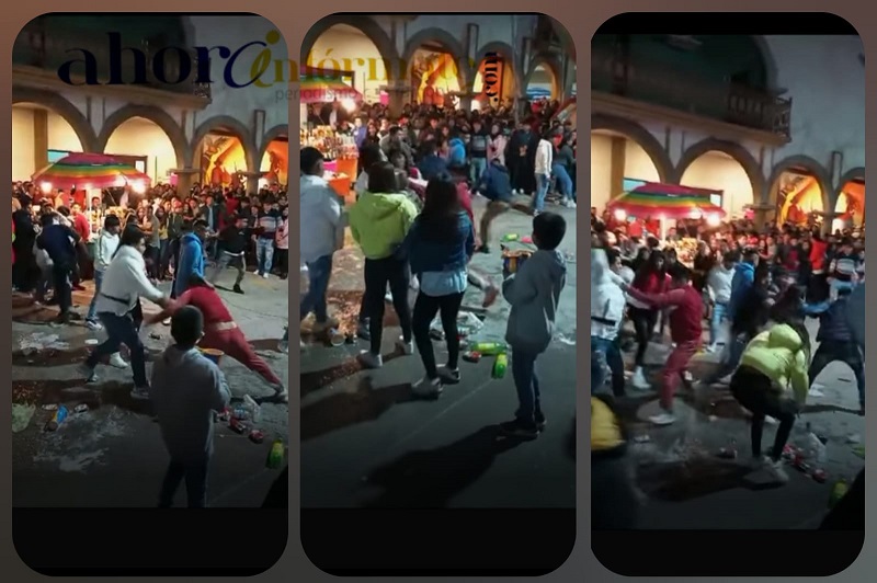 Baile popular en Contla de Juan Cuamatzi termina en batalla campal