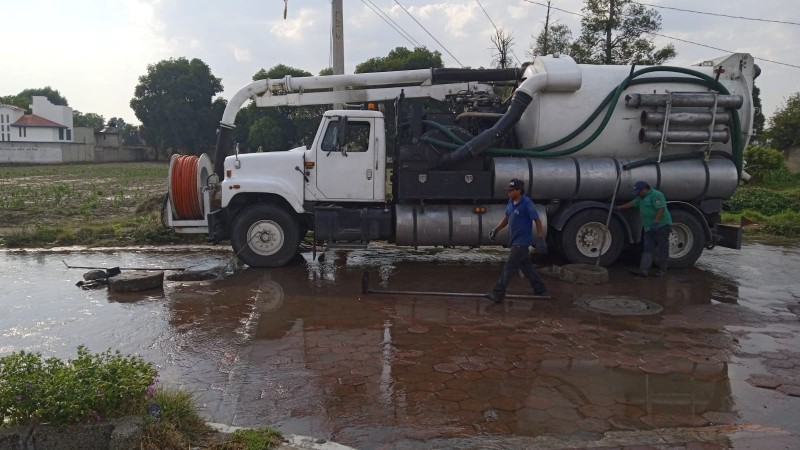 Protección Civil de Zacatelco implementa medidas durante la temporada de lluvias