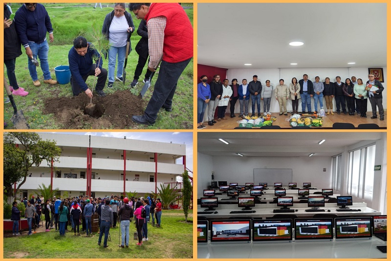 Continúan acciones en beneficio de la comunidad del campus Calpulalpan de la UATx