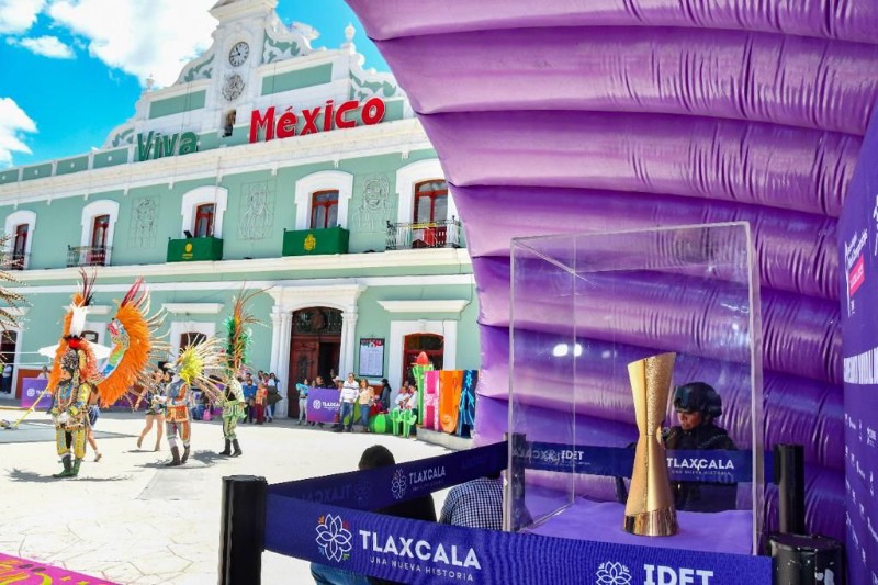 Llega a Huamantla la fiesta mundialista del voleibol con el Trophy Tour