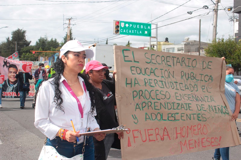 Brinda CEDHT acompañamiento a manifestantes