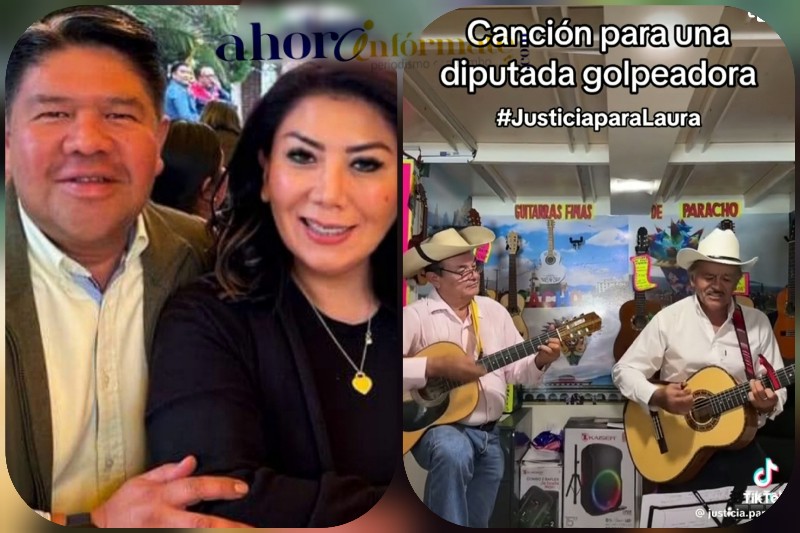 Por defender a su mandilón esposo la Diputada Golpeadora ya tiene canción