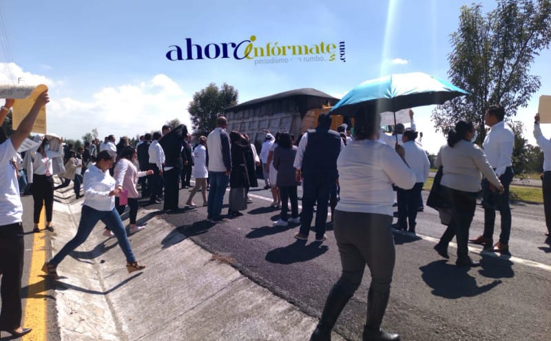 Trabajadores del PJF bloquean carreteras no quieren que les quiten privilegios