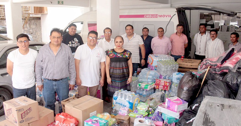 Víveres recolectados por CEDH beneficiaron a más de 600 personas de Valle del Río en Coyuca de Benítez Guerrero