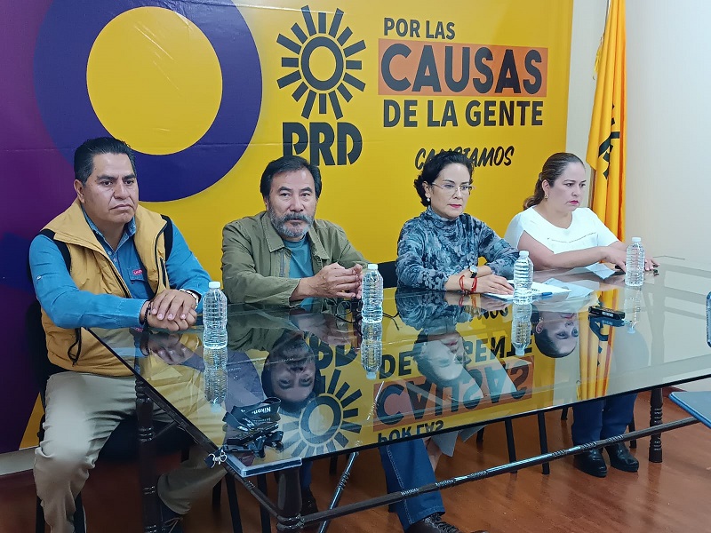 Nuevo agandalle de MORENA en candidaturas para mujeres, el PRD buscará frenarlo