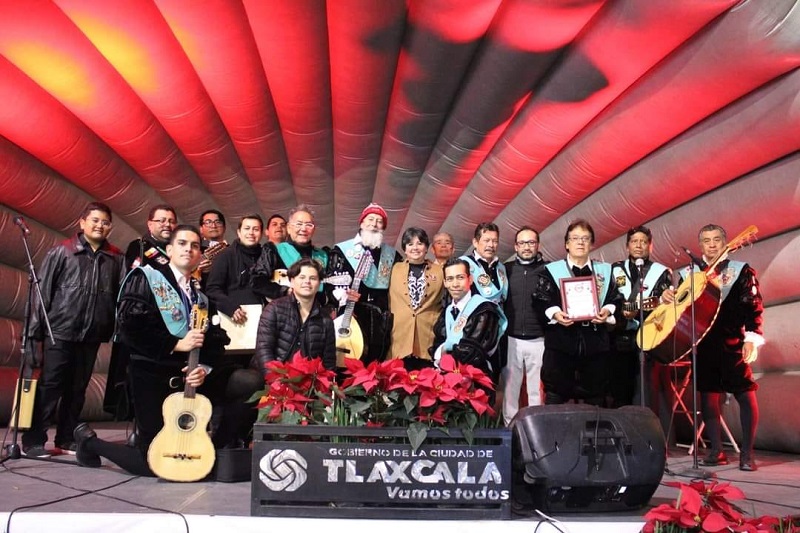 Exitoso festival navideño en Tlaxcala Capital