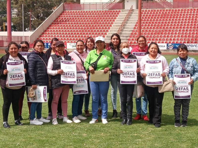 Se benefician 15 mujeres huamantlecas con el programa “Mujeres jefas de familia”