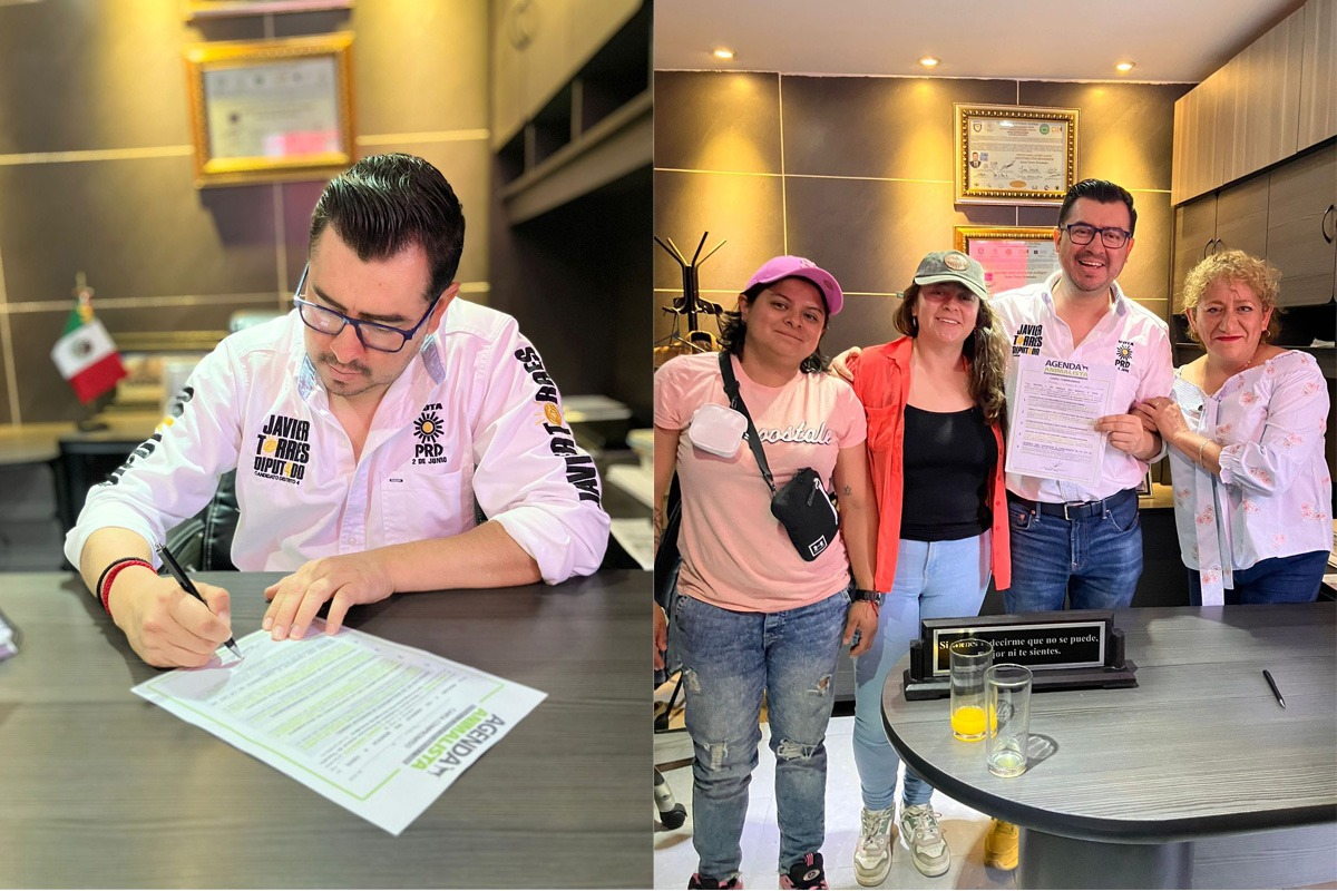 Javier Torres firma agenda animalista