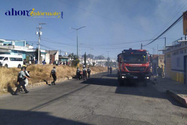 Arde recicladora en la capital del crimen, Apizaco