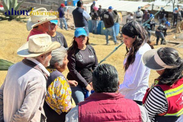 Gobierno de Tlaxco y Organización Hábitat inician construcción de una casa para Doña Carmen