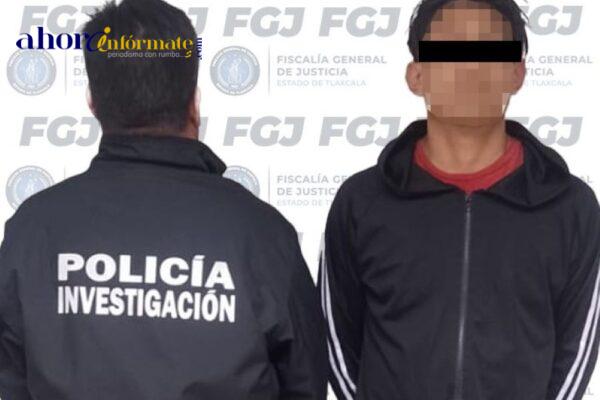 Secuestrador fue aprehendido por la FGJE y Fiscalía General de Puebla