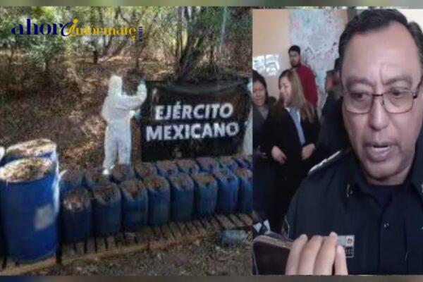Ya van dos narc@laboratori@s descubiertos en Tlaxco, Gobierno Federal lo confirma