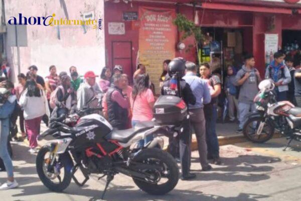 Chiautempan a merced de la delincuencia, balean a dos personas para asaltarlos