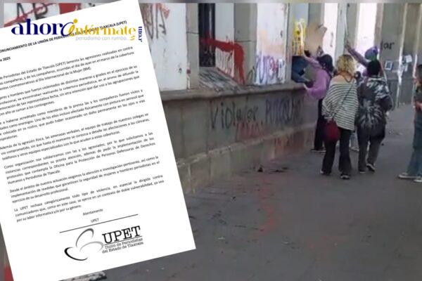 Como enemigos tratan a periodistas, tras ser lesionad@s por movimiento feminista