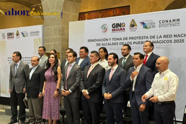 Tlaxco participa en la renovación de la Red Nacional de Alcaldes de Pueblos Mágicos