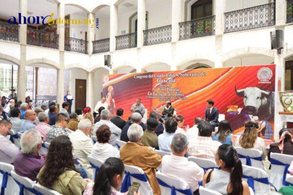 Celebran en el Congreso del Estado el primer foro popular “La Fiesta de los Toros, un Patrimonio Cultural del Estado de Tlaxcala”