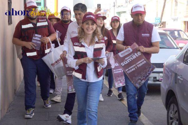 En Tlaxco, el pueblo confirma que con MORENA van hacia el Bienestar y justicia social