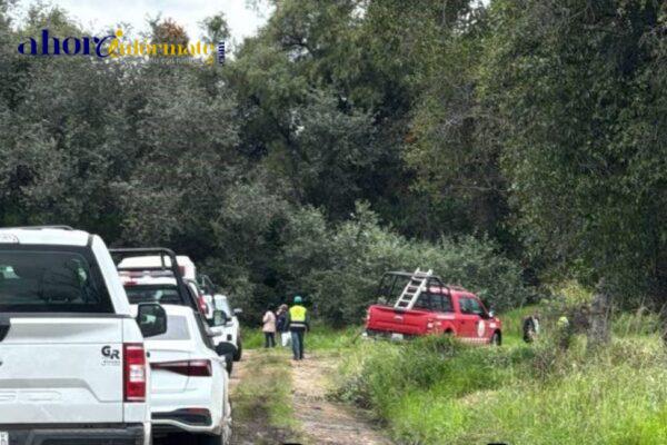 En fosa clandestina ubicada en municipio de Nativitas, encuentran dos cuerpos enterrados
