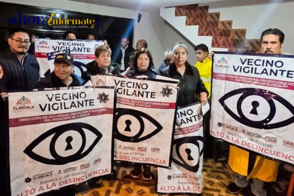Fortalece el ayuntamiento de Tlaxcala cultura de prevención con creación de comités de vigilancia y proximidad social