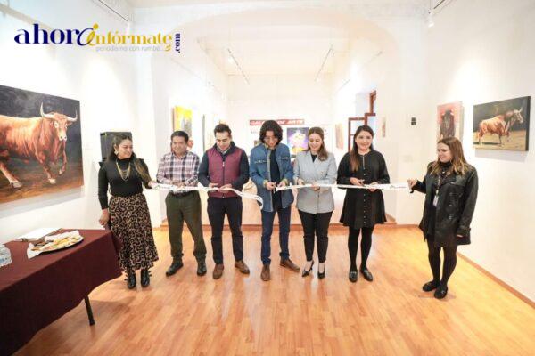 Recibe galería Desiderio Hernández Xochitiotzin exposición “El color de la tauromaquia”