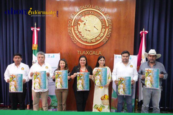 Presentan en Congreso actividades de la “Feria del Durazno 2025”