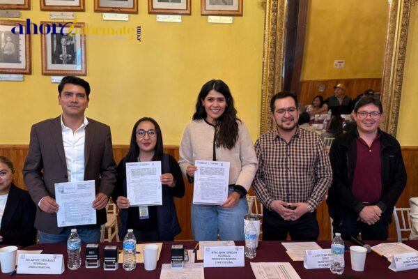 Tlaxco firma convenio con Coordinación Estatal de Bienestar Animal para impulsar una vida digna para mascotas y animales en situación de calle
