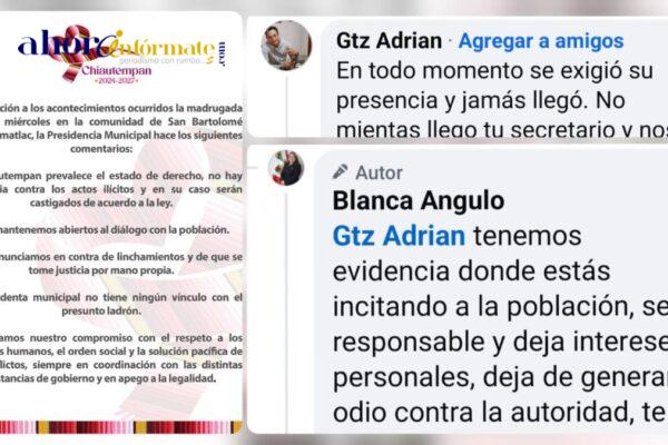 Ex regidor del PVEM principal incitador de la violencia en Cuahuixmatlac