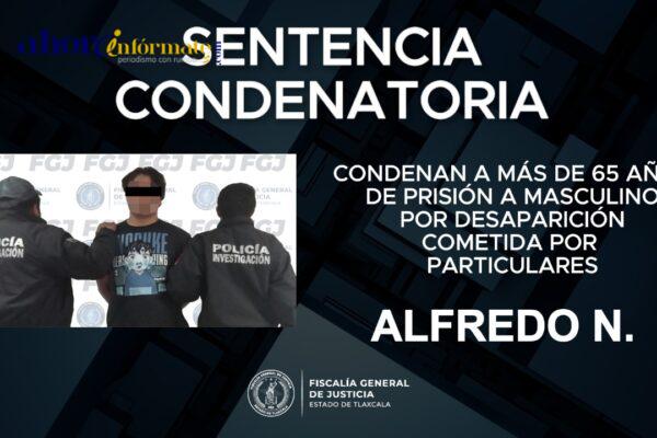 A prisión por el delito de desaparición de alumna de la UPTX en el 2023