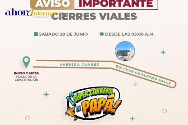Dirección de seguridad capitalina desplegará operativo vial este sábado por “la súper carrera del papá”