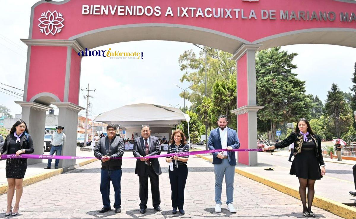 Arco de la extorsión en Ixtacuixtla