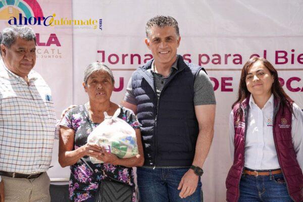 Lleva el presidente Alfonso Sánchez García atención integral a Tepehitec
