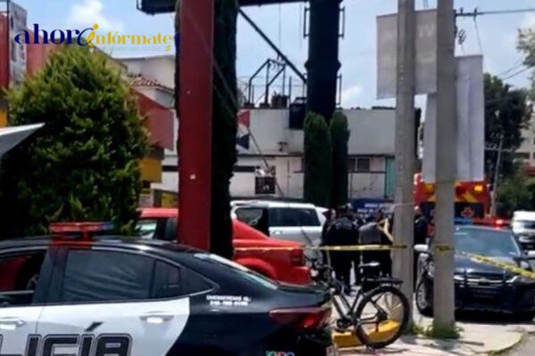 Balacera a menos de un kilómetro de la Casa de Gobierno