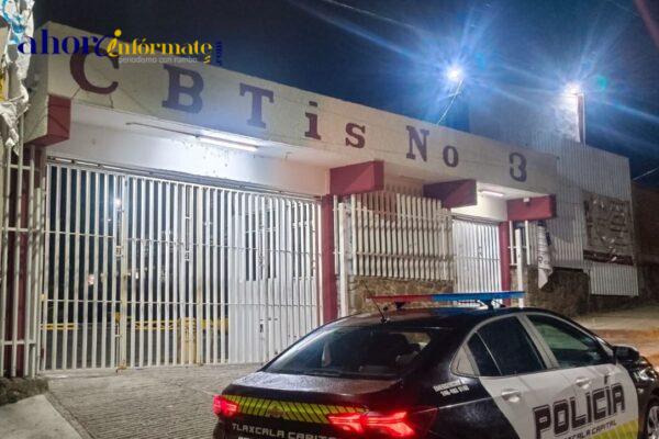 Ayuntamiento de la capital tlaxcalteca refuerza seguridad en escuelas durante estas vacaciones