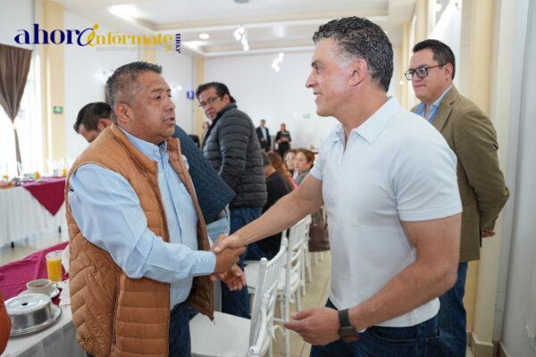 Reconoce el presidente Alfonso Sánchez García la labor de periodistas