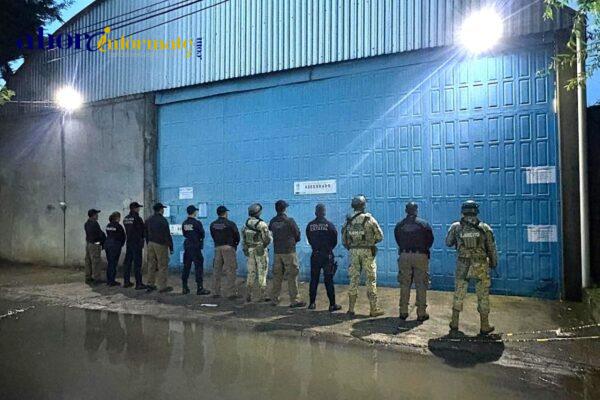 FGR cumplimienta orden de cateo por robo de autotransporte en Tlaxcala