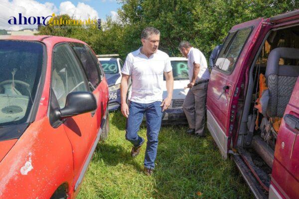 Alfonso Sánchez García desincorporará parque vehicular obsoleto para reforzar con nuevo a seguridad y servicios